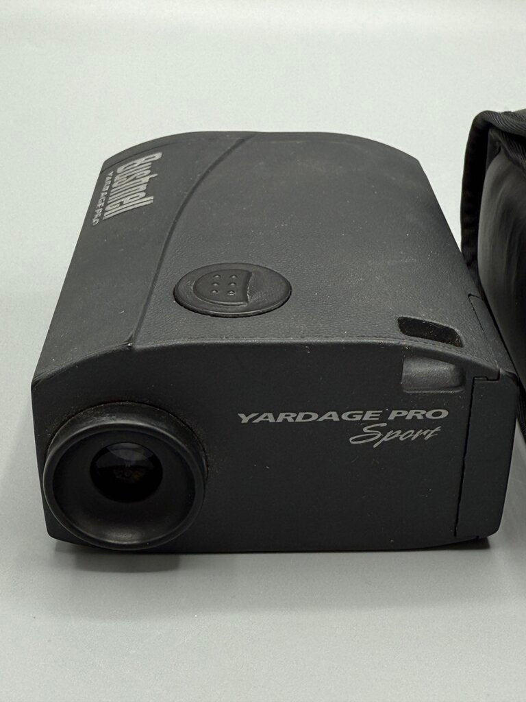 Bushnell Yardage Pro Sport Laser Rangefinder w/Case Hunting Golf Tested Works /ro