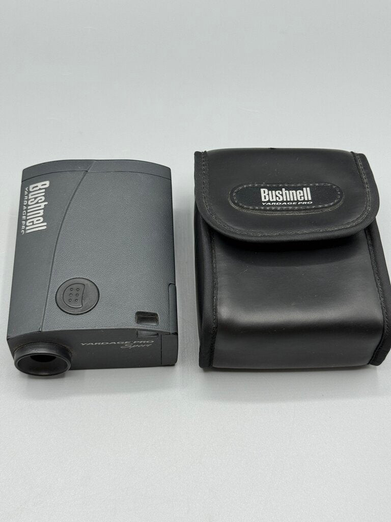 Bushnell Yardage Pro Sport Laser Rangefinder w/Case Hunting Golf Tested Works /ro