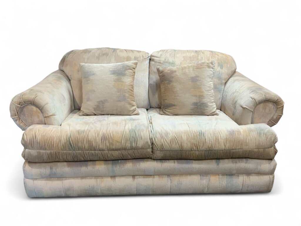 Patterned Loveseat
