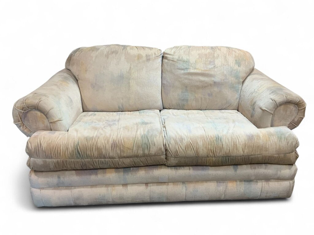 Patterned Loveseat