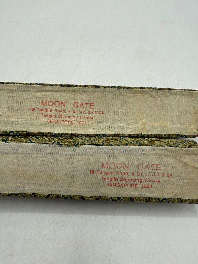 Moon Gate Singapore Cloisonné Chopsticks 2 sets /rw