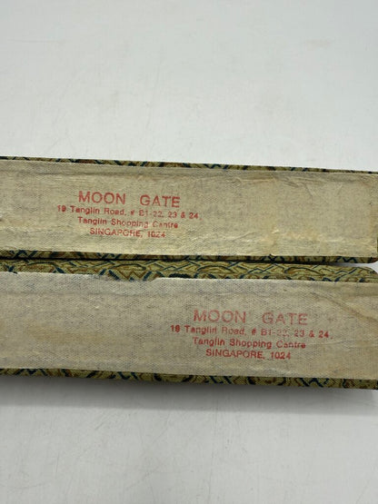 Moon Gate Singapore Cloisonné Chopsticks 2 sets /rw