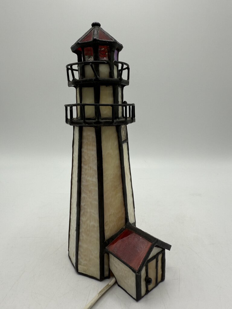 Centuryville Collection Limited Edition Stained Glass Lighthouse 1994 /roh