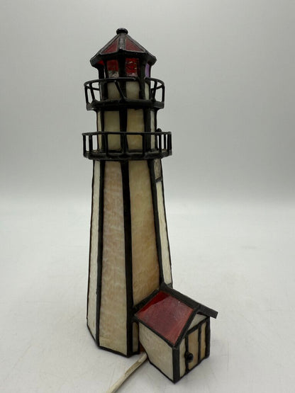 Centuryville Collection Limited Edition Stained Glass Lighthouse 1994 /roh