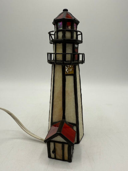 Centuryville Collection Limited Edition Stained Glass Lighthouse 1994 /roh