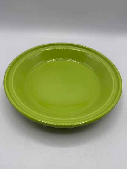 Fiesta Pie Serving Plate Chartreuse Green 10 1/4” /rb