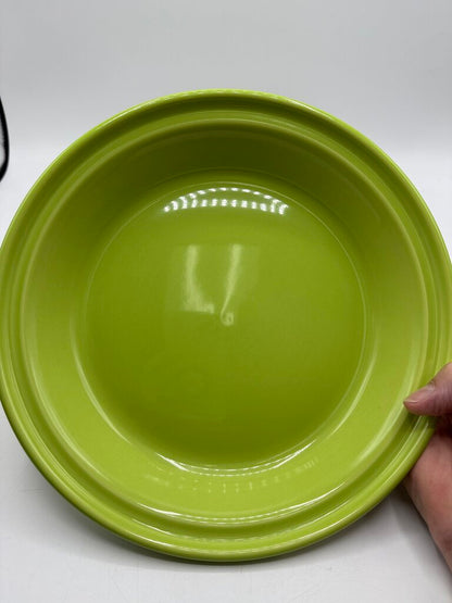 Fiesta Pie Serving Plate Chartreuse Green 10 1/4” /rb