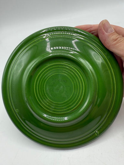 Vintage Fiesta Forest Green 3 pc. Cup Saucer Plate /rb