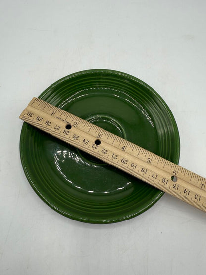 Vintage Fiesta Forest Green 3 pc. Cup Saucer Plate /rb
