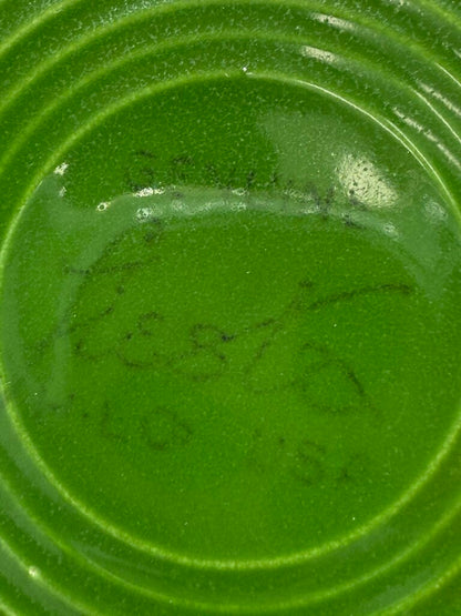 Vintage Fiesta Forest Green 3 pc. Cup Saucer Plate /rb