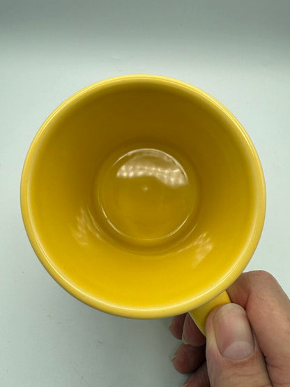 HLC Fiesta Sunflower Yellow Halloween Owl Coffee/Tea Mug /rc