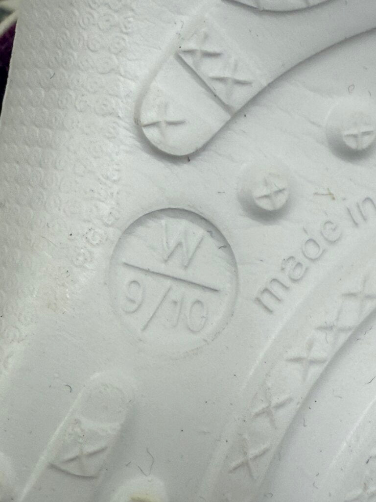 Womens Dawgs Slip-On Clogs White/Purple Size 9/10 /rb