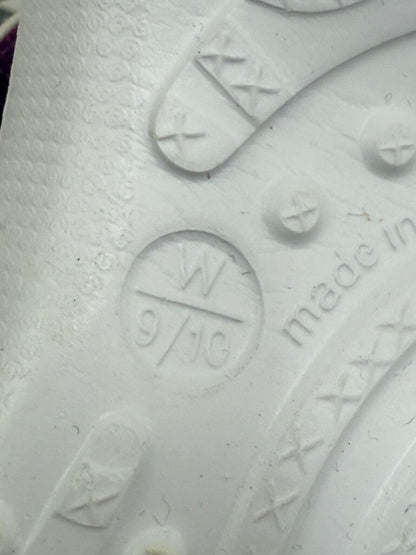 Womens Dawgs Slip-On Clogs White/Purple Size 9/10 /rb