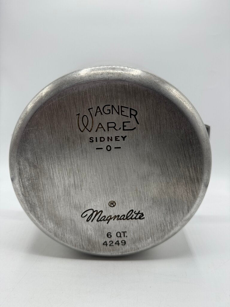 VTG Wagner Ware Magnalite 6 Qt Aluminum Dutch Oven/Stockpot /rw