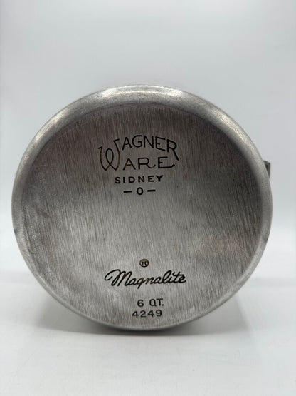 VTG Wagner Ware Magnalite 6 Qt Aluminum Dutch Oven/Stockpot /rw