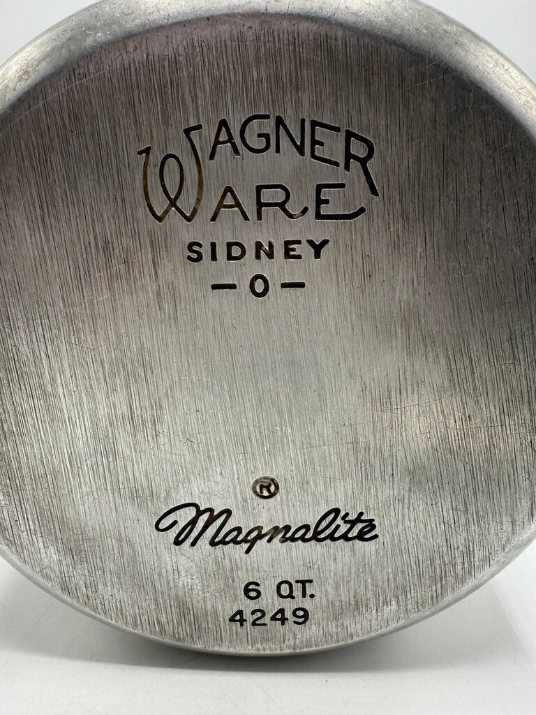 VTG Wagner Ware Magnalite 6 Qt Aluminum Dutch Oven/Stockpot /rw