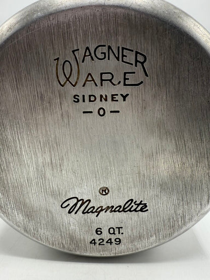 VTG Wagner Ware Magnalite 6 Qt Aluminum Dutch Oven/Stockpot /rw