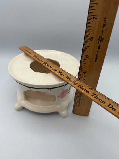 Villeroy & Boch Wild Rose Pattern Tea Pot, Lid & Warmer Stand /roh