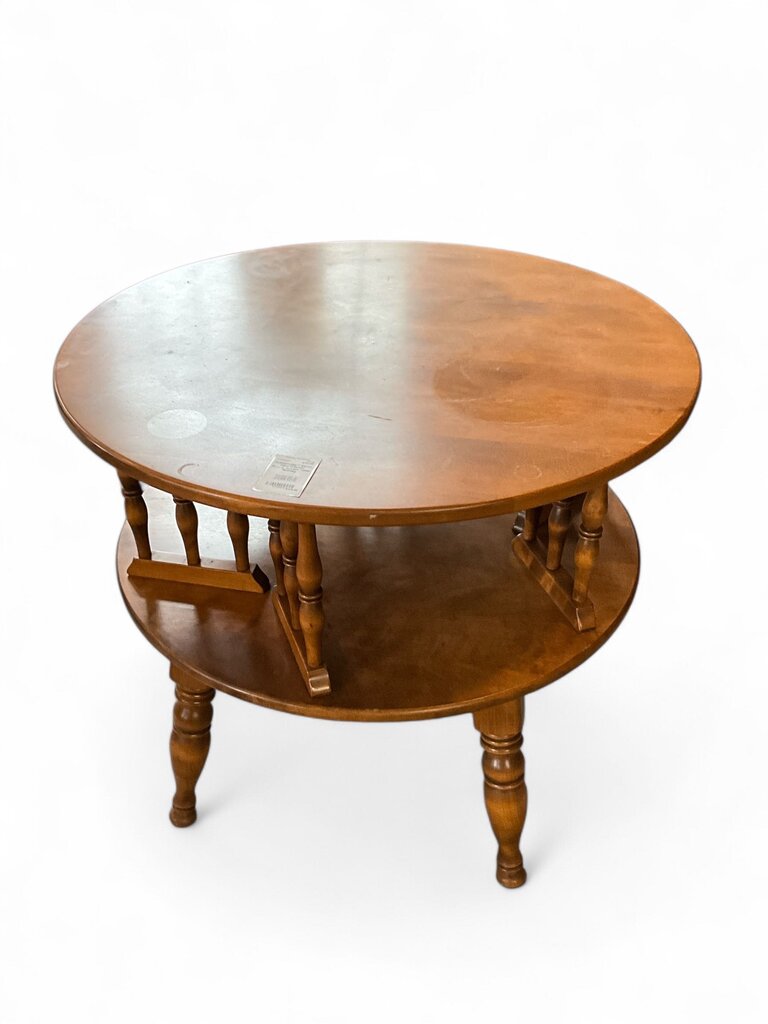 Colonial Round Accent Table
