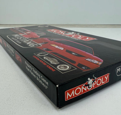 35th Anniversary Mustang Monopoly Board Game 1999 /rb