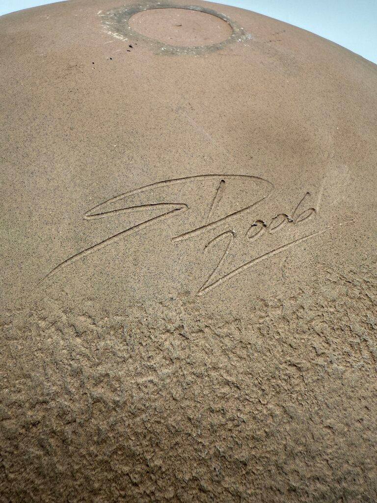 Petrified Forest Pottery Multi Leaf Handmade Bowl Signed /ro