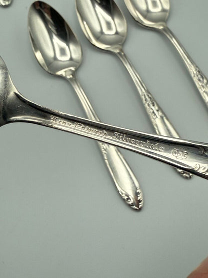 Lot of 13 Silver Plate Petite Serving Utensils /ro