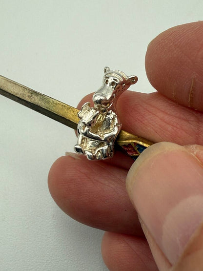 Authentic Pandora Disney Eeyore & Tigger Sterling Charms /ro