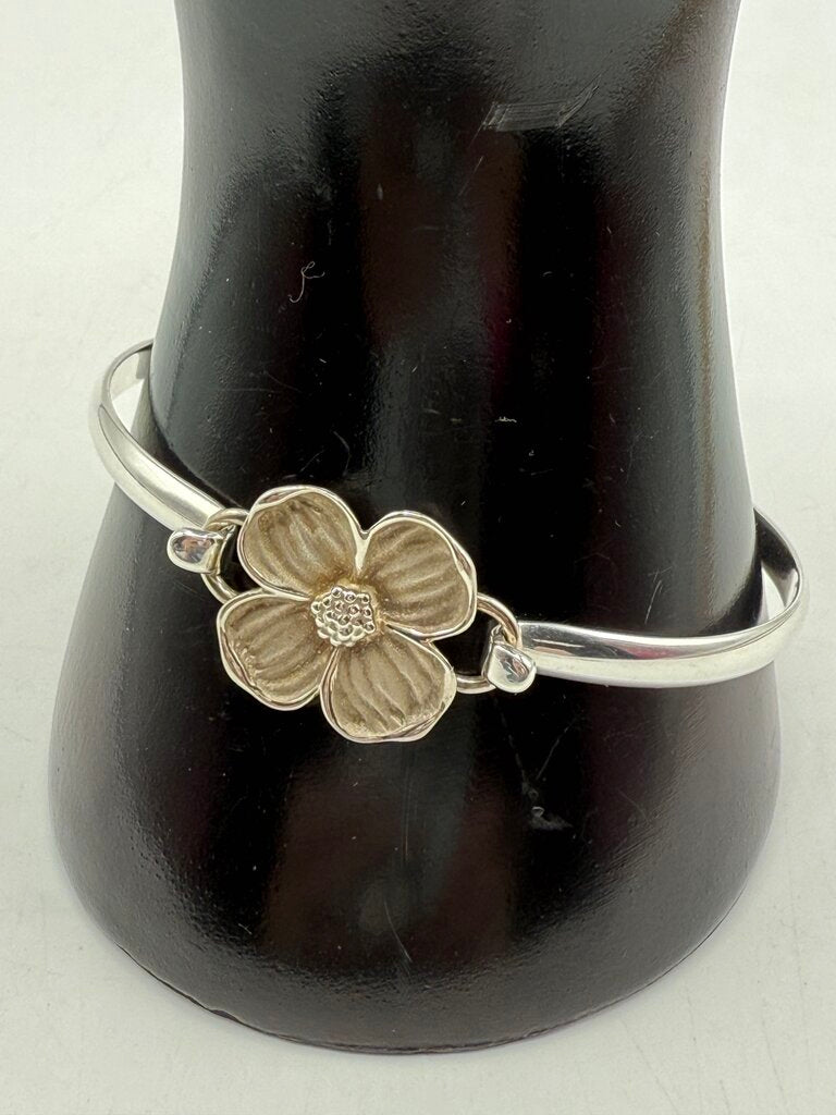 Lestage Sterling 925 Convertible Bracelet w/3 Clasp /ro