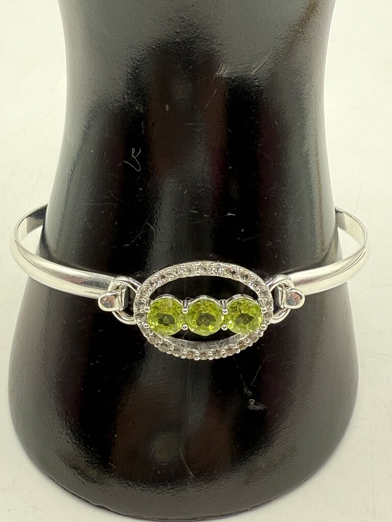 Lestage Sterling 925 Convertible Bracelet w/3 Clasp /ro