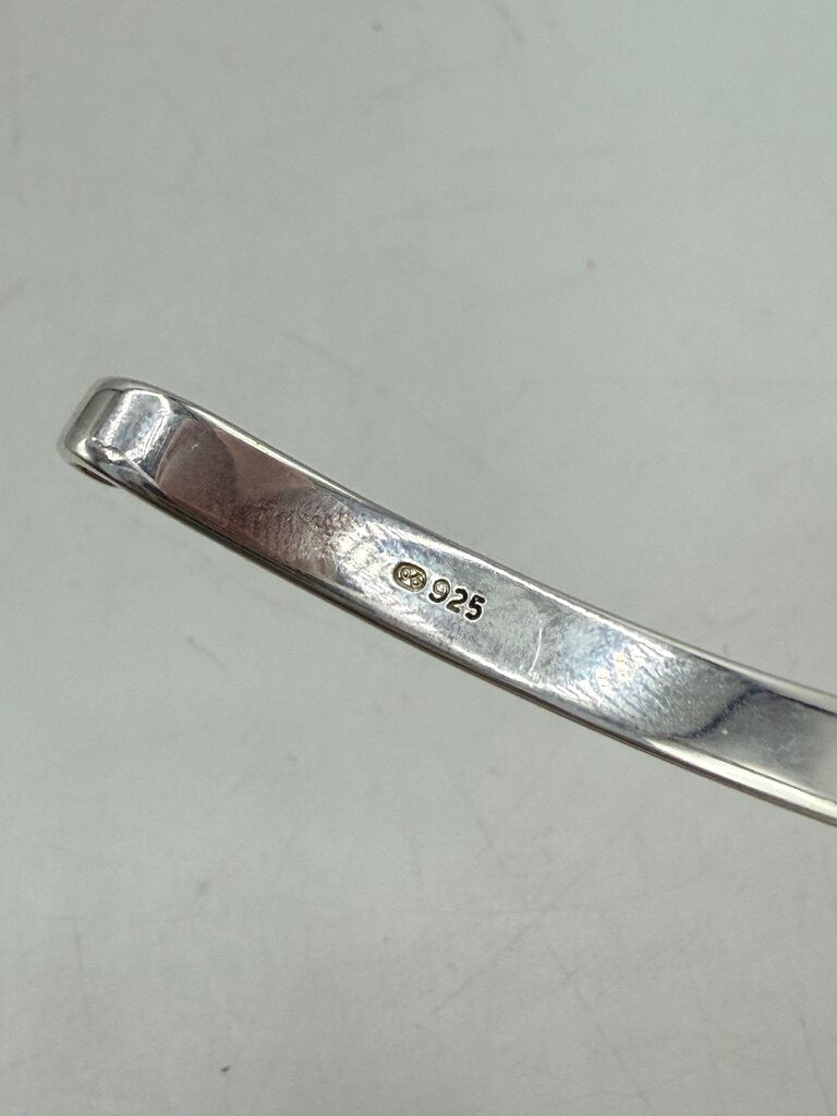 Lestage Sterling 925 Convertible Bracelet w/3 Clasp /ro