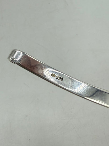 Lestage Sterling 925 Convertible Bracelet w/3 Clasp /ro