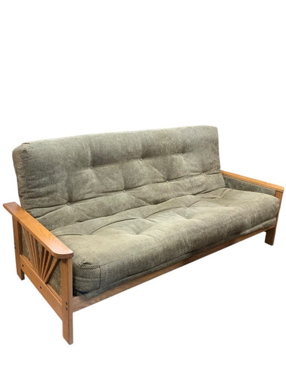 Green Cushion Futon