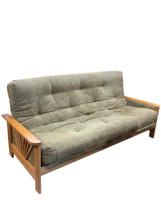 Green Cushion Futon