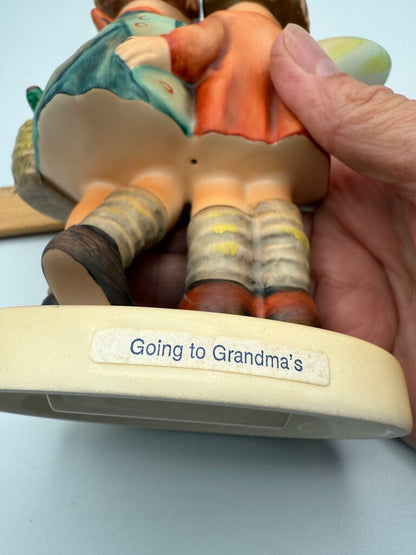 Vintage Hummel “Going to Grandma’s” Figurine 6.5” /roh