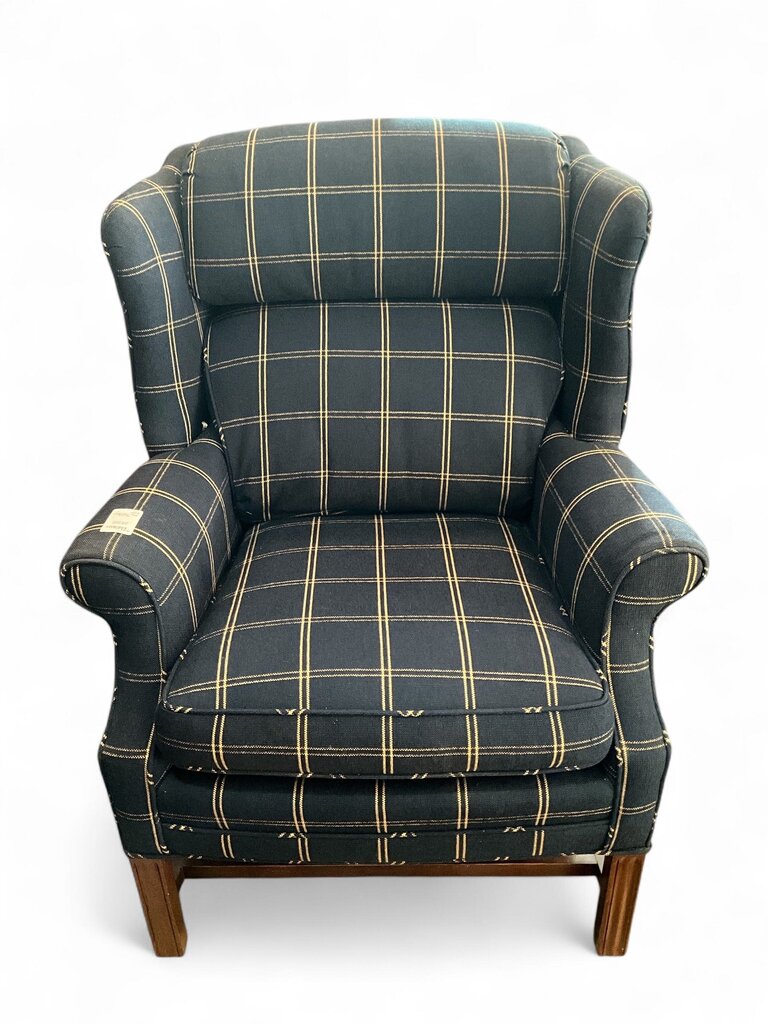 Plaid Armchair
