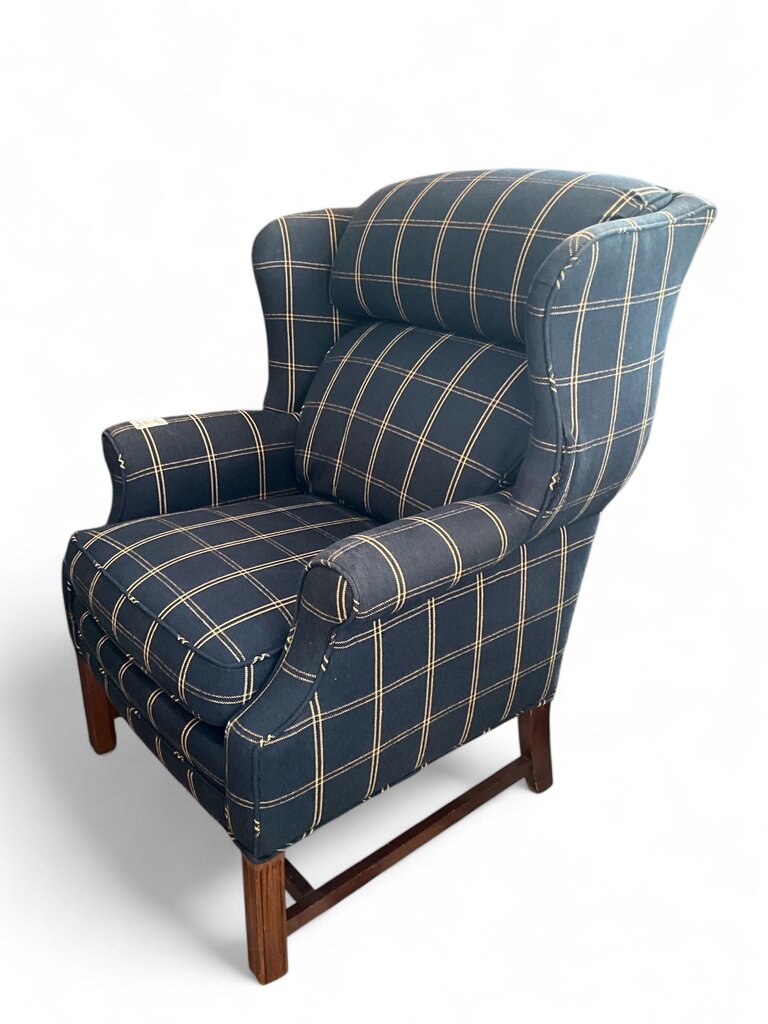 Plaid Armchair