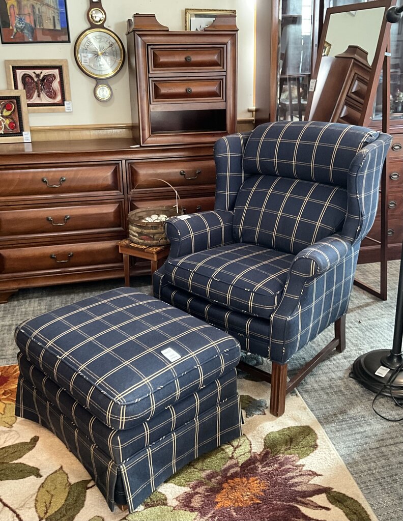 Plaid Armchair