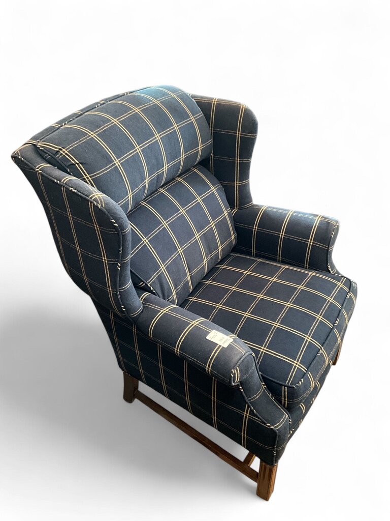 Plaid Armchair