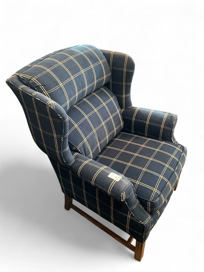 Plaid Armchair