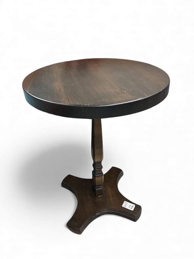 Dark Wood Round Table