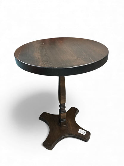 Dark Wood Round Table