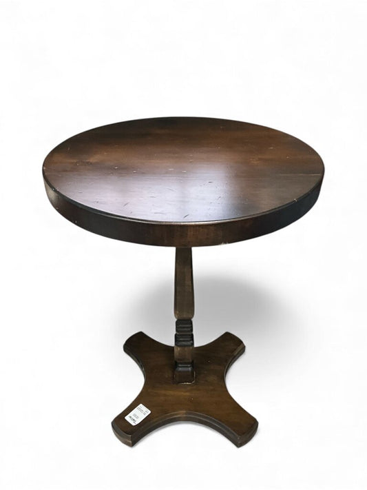Dark Wood Round Table