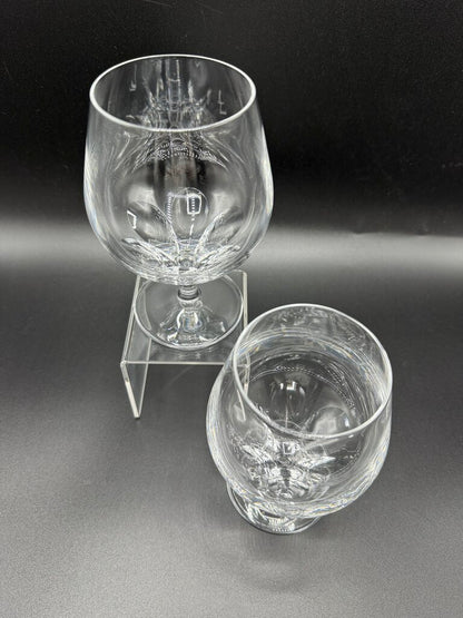 Set of 2 Schott-Zweisel “La Belle” Brandy/Whiskey Snifter /roh