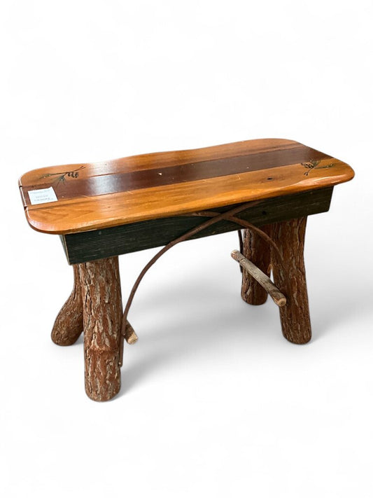 Small Wood Bench