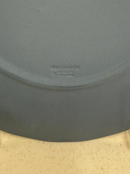 Wedgwood Jasperware Cream Color on Light Blue Poseidon 7” plate 2004 /roh