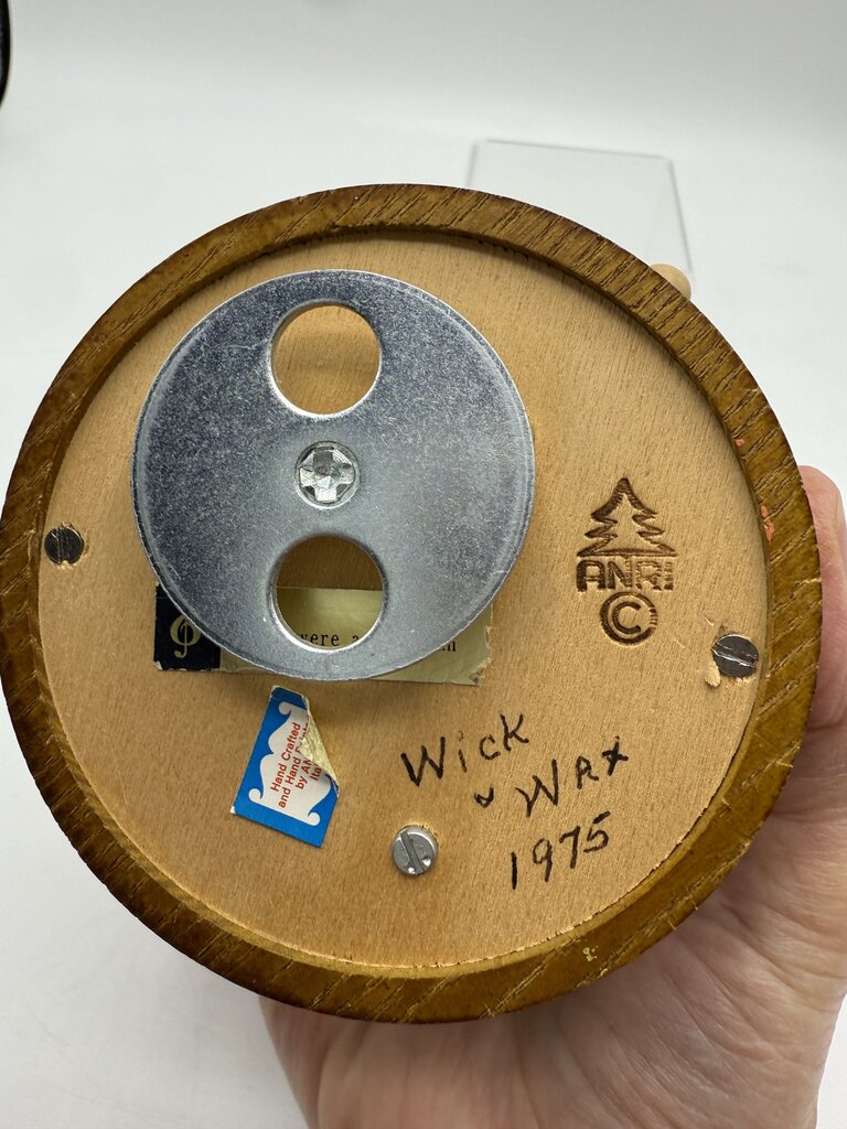 VTG Italian ANRI Music Box Boy Playing Cello If I were a Rich Man /ro