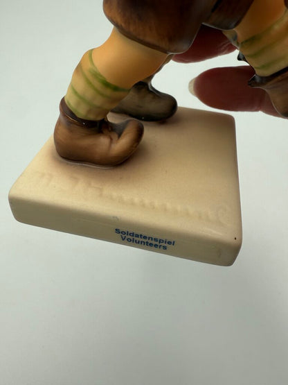 VTG Hummel Goebel Figurine “Volunteers” Germany /roh