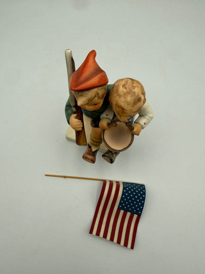 VTG Hummel Goebel Figurine “Volunteers” Germany /roh