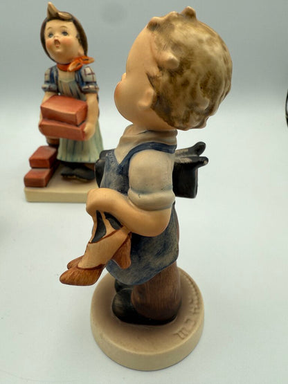 Set of 3 VTG Hummels The Postman, Builder, Cobbler W Germany /roh