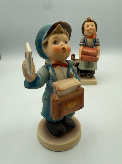 Set of 3 VTG Hummels The Postman, Builder, Cobbler W Germany /roh